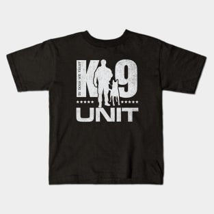 K-9 Unit  -Police Dog Unit- Malinois Kids T-Shirt